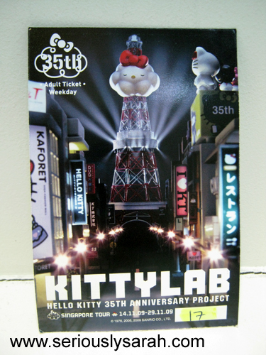 Kitty Lab ticket!