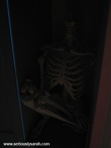 Skeleton in the closet!