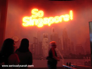 So totally Singapore!