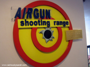 The shooting range!