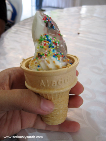 An ice cream!