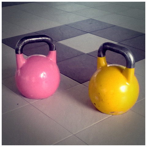 They're kettlebells