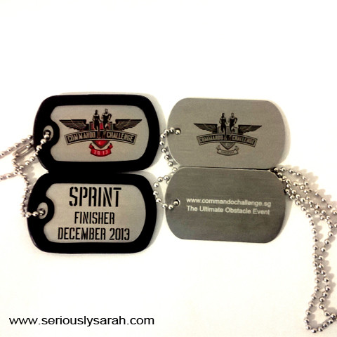 The dog tags!