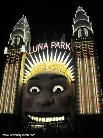 Luna Park at night!