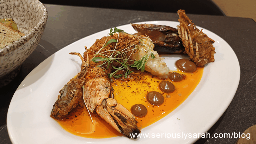 grilled prawn